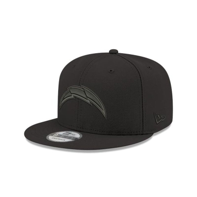 Sapca New Era Los Angeles Chargers NFL Black On Black 9FIFTY Snapback - Negrii